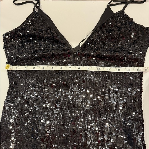 Ramy Brook Sequin Lila Black Dress Size 6 NWT - Picture 5 of 10